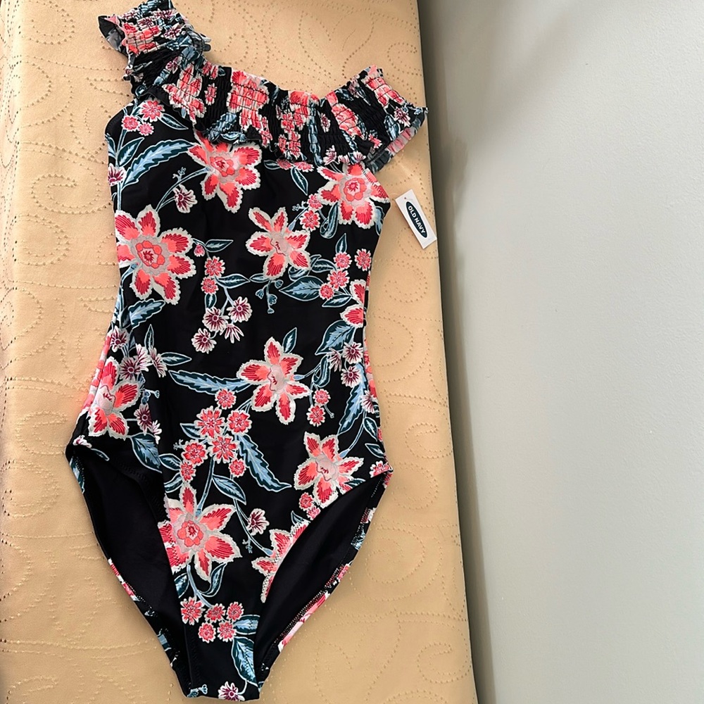 One-Piece Floral Swimsuit
